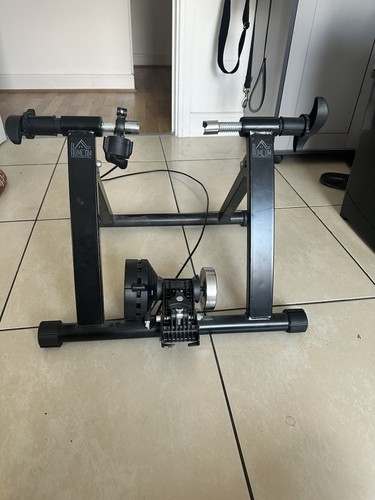 Homcom bicycle turbo trainer